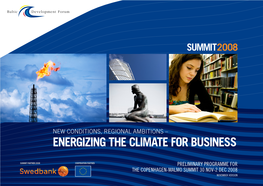 Energizing the Climate for Business