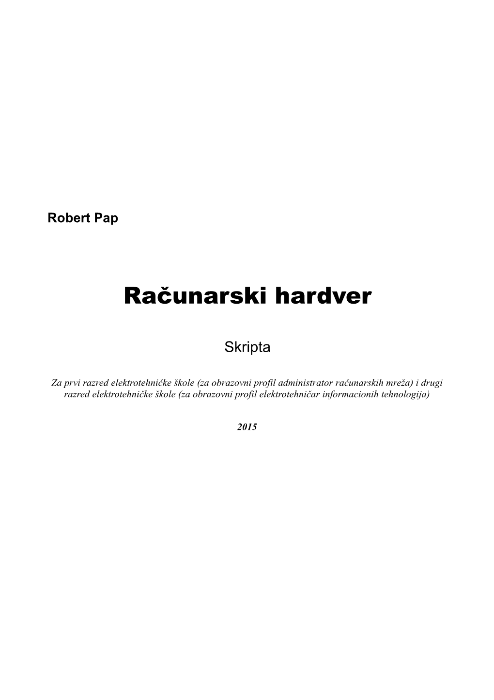 Računarski Hardver