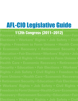 AFL-CIO Legislative Guide
