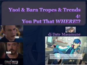 Yaoi & Bara Tropes & Trends