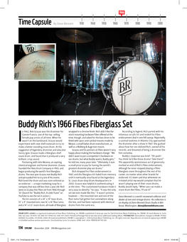 Buddy Rich's 1966 Fibes Fiberglass