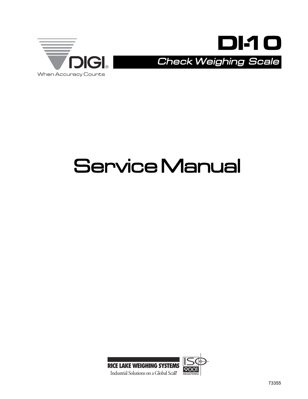 DI-10 Service Manual