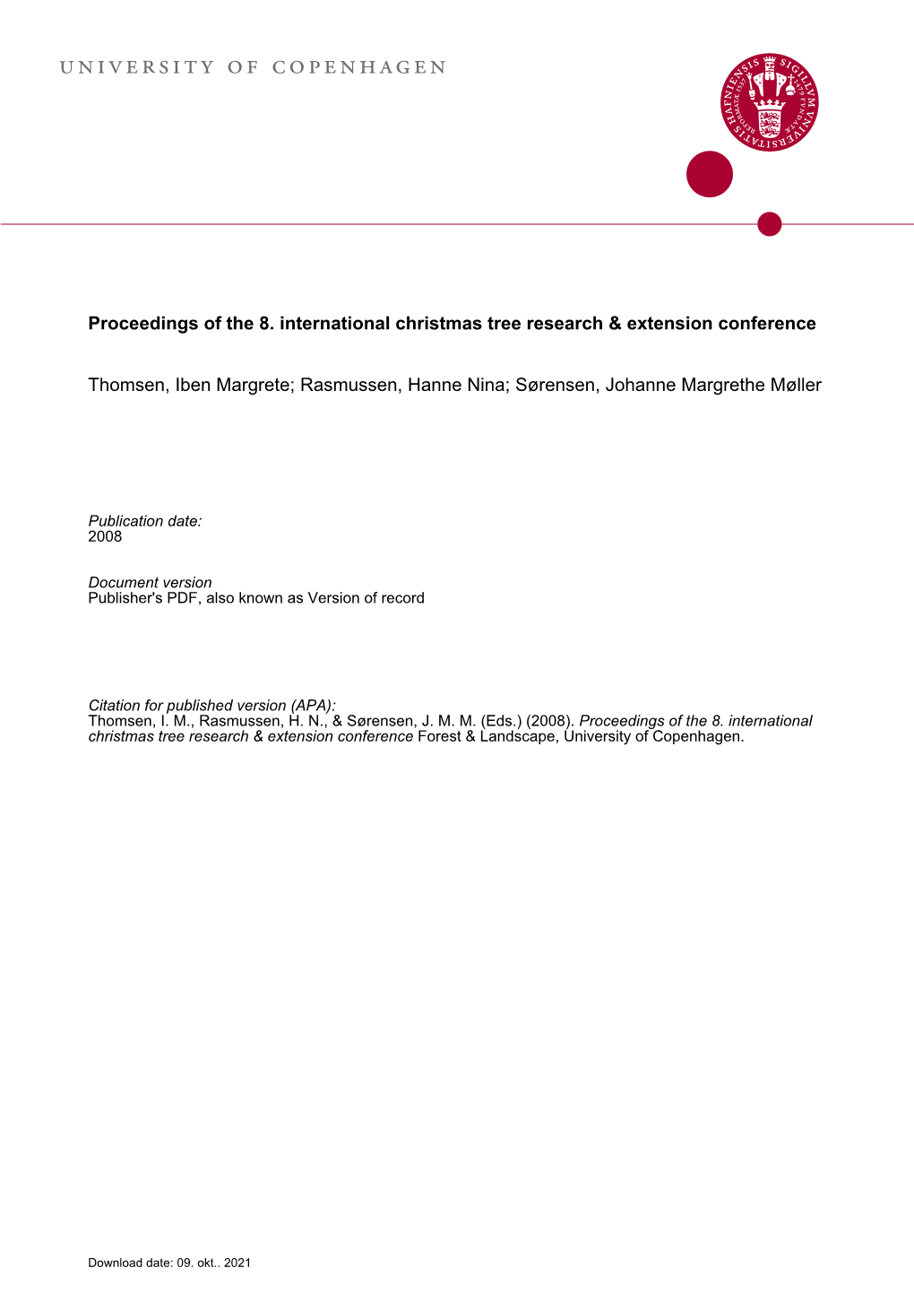 Evaluation of Needle Nutritional Status in a Nordmann Fir Christmas Tree