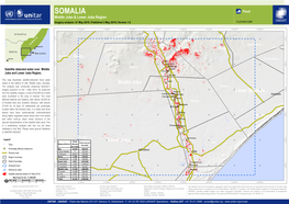 SOMALIA AÆ Flood Middle Juba & Lower Juba Region Imagery Analysis: 01 May 2018 | Published 3 May 2018 | Version 1.0 FL20180501SOM