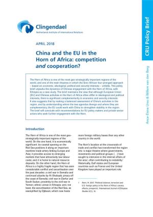China and the EU in the Horn of Africa: Competition and Cooperation?