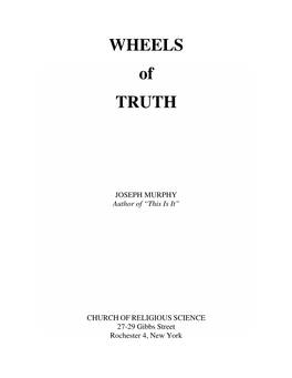 Wheels of Truth.Pdf