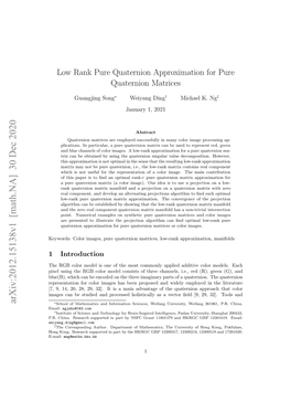 Low Rank Pure Quaternion Approximation for Pure Quaternion Matrices