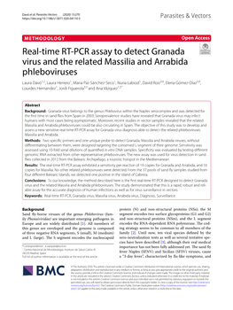 Real-Time RT-PCR Assay to Detect Granada Virus and the Related