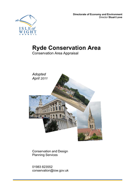 Ryde Conservation Area Character Appraisal