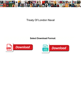 Treaty of London Naval