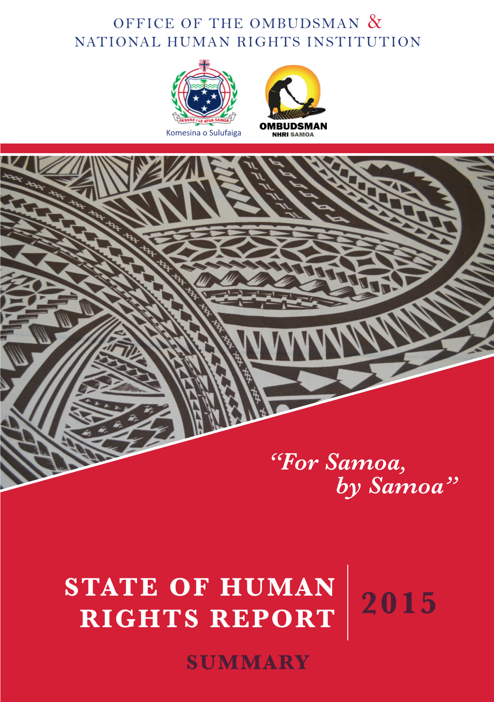 2015 State of Human Rights Report