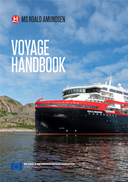 MS ROALD AMUNDSEN Voyage Handbook