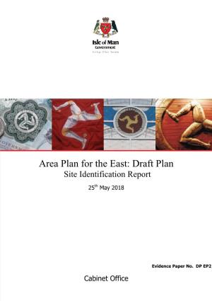 Area Plan for the East: Draft Plan Site Identification Report