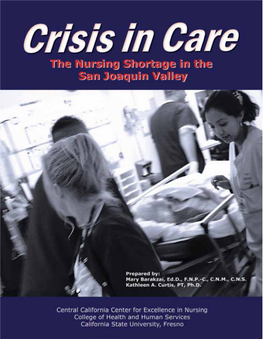 Crisis in Care: the Nursing Shortage in the San Joaquin Valley