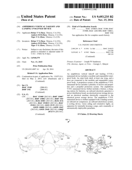 (12) United States Patent (10) Patent No.: US 9,493.235 B2 Zhou Et Al