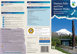 Dawson Falls and East Egmont Walks