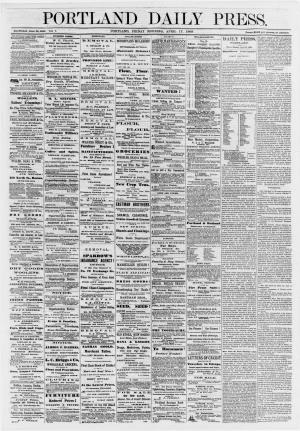 Portland Daily Press: April 17,1868