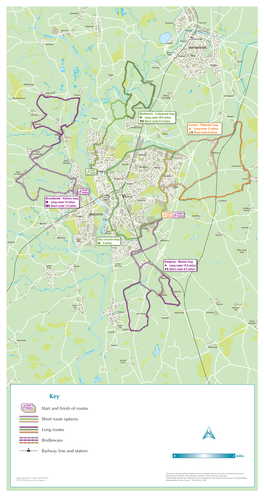 Worcester Circular Cycle Leisure Routes Overview