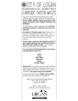 Green Waste Brochure