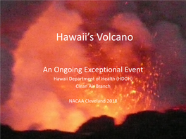 Hawaii's Volcano