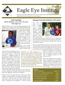 Support Eagle Eye's