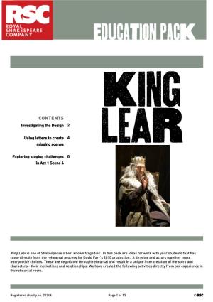 RSC King Lear