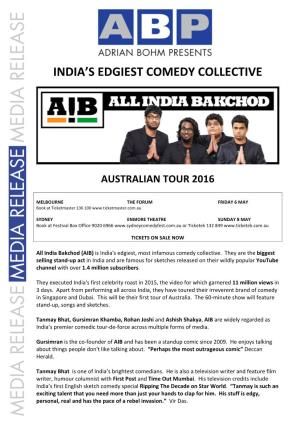 India's Edgiest Comedy Collective