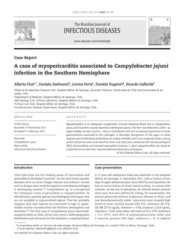 A Case of Myopericarditis.Indd 294 30/05/12 16:14 BRAZ J INFECT DIS