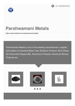 Parshwamani Metals