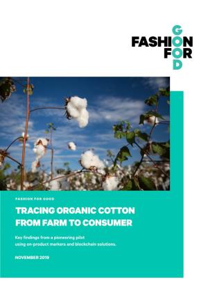 Organic Cotton Traceability Pilot