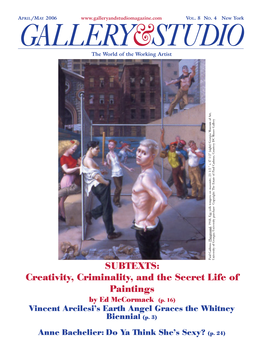 SUBTEXTS: Creativity, Criminality, and the Secret Life of Paintings by Ed Mccormack (P