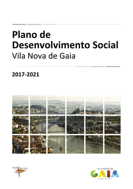 Plano De Desenvolvimento Social Vila Nova De Gaia