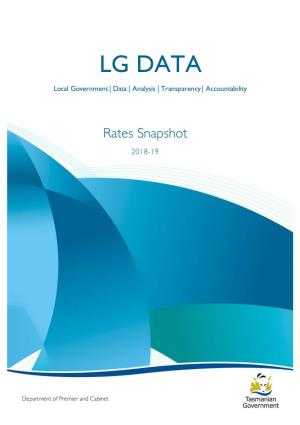 LG DATA Rates Snapshot 2018-19