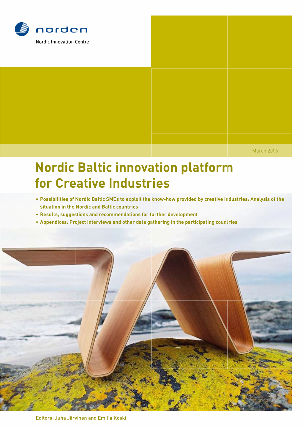 Nordic Baltic Innovation Platform for Creative Industries