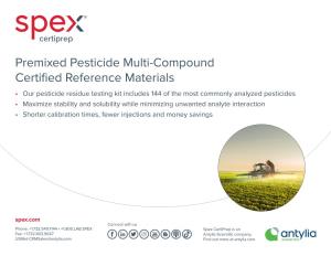 Pesticide Mixes!