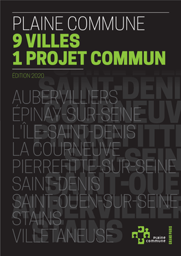 9 Villes 1 Projet Commun Édition 2020 2 3