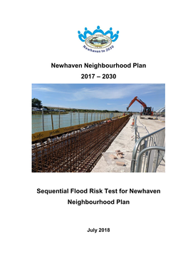 2030 Sequential Flood Risk Test for Newhaven Neighbourhood Plan
