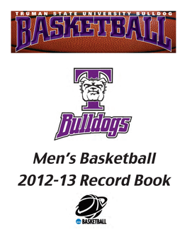 Men's Basketball 2012-13 Record Book