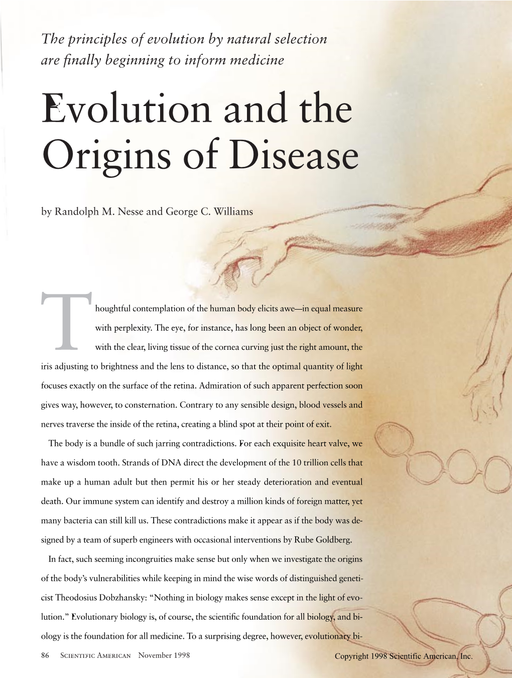 Evolution and the Origins of Disease by Randolph M