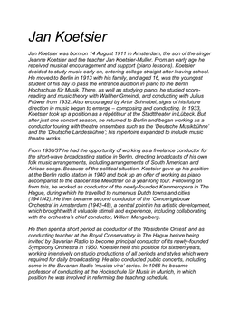 Jan Koetsier