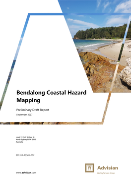 Bendalong Coastal Hazard Mapping