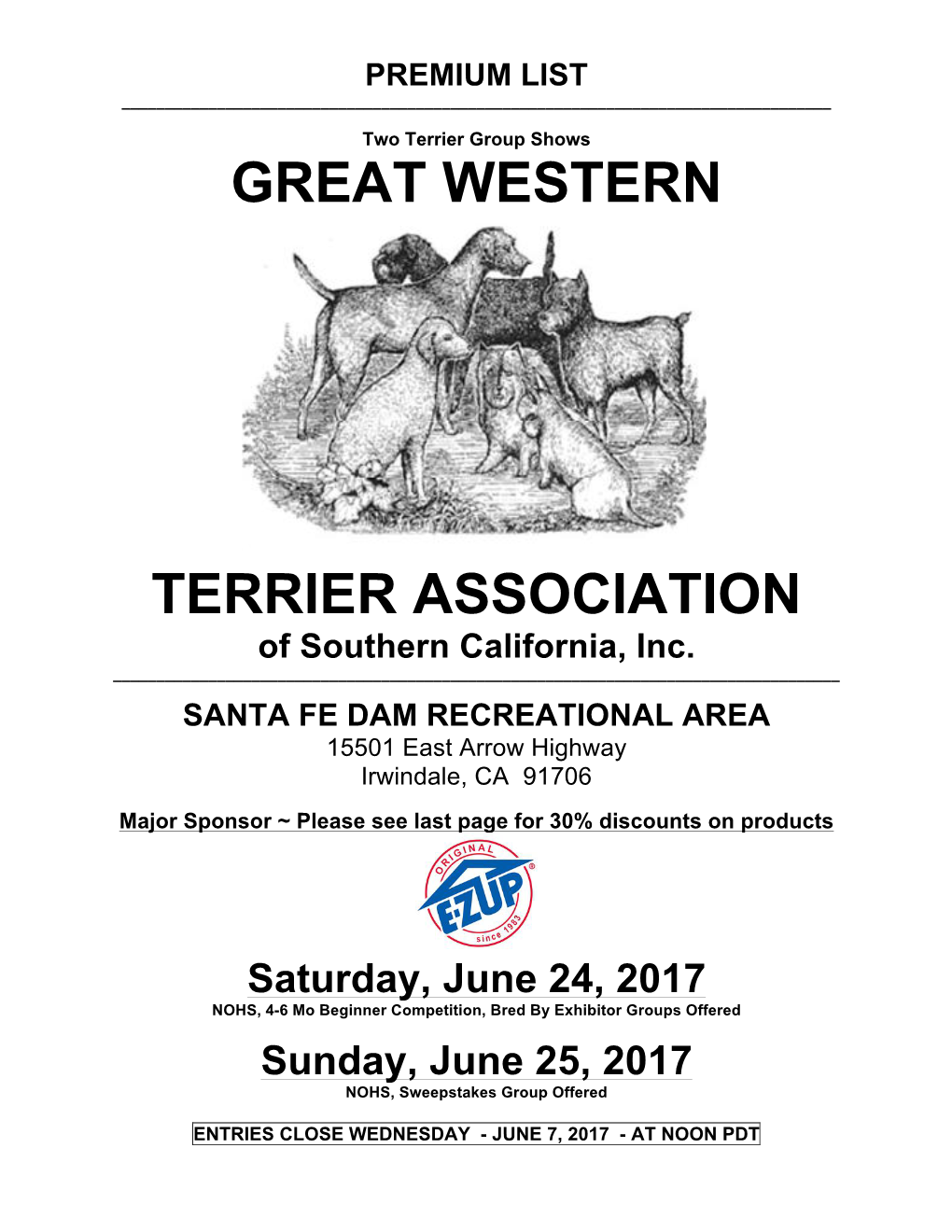 Great Western Terrier Association of Southern California, Inc