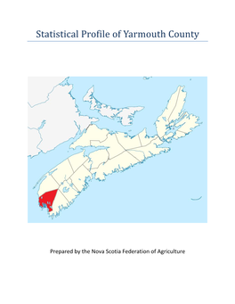 Statistical Profile of Yarmouth County