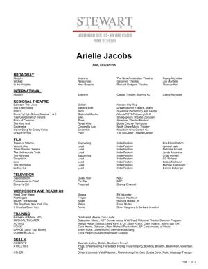 Arielle Jacobs