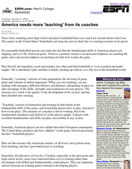 America Needs More 'Teaching' from Its Coaches