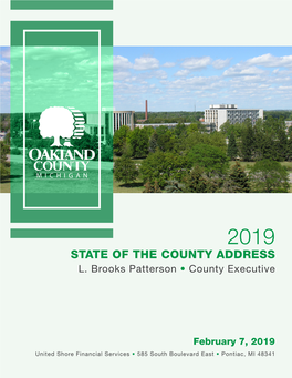 State of the County Address L