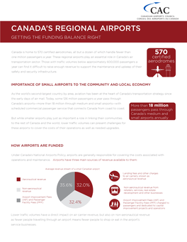 Canada's Regional Airports
