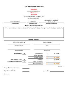 Veoride Contract