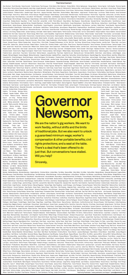 A Full-Page Latimes Ad