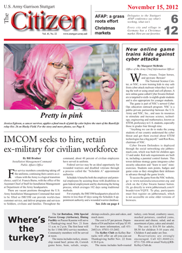 IMCOM Seeks to Hire, Retain Ex-Military for Civilian Workforce